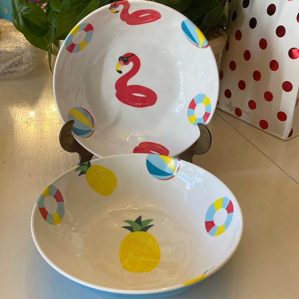 Zak! designs 2 Melamine Bowls